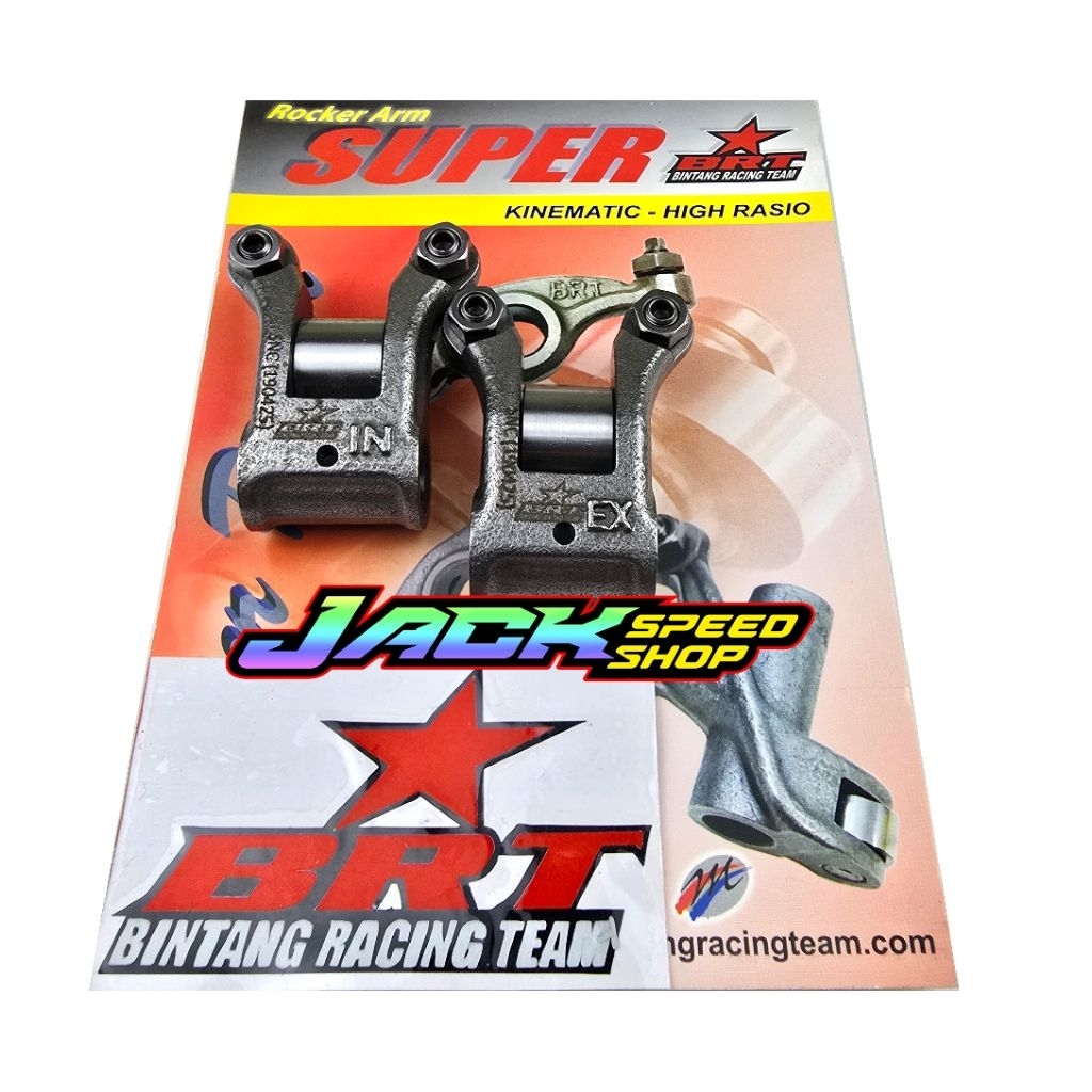 ROCKER ARM BRT SONIC 150 CB150 CBR 150 R NEW SUPRA GTR PELATUK KLEP ROLLER 15 MM IN EX SEPATU PLATUK