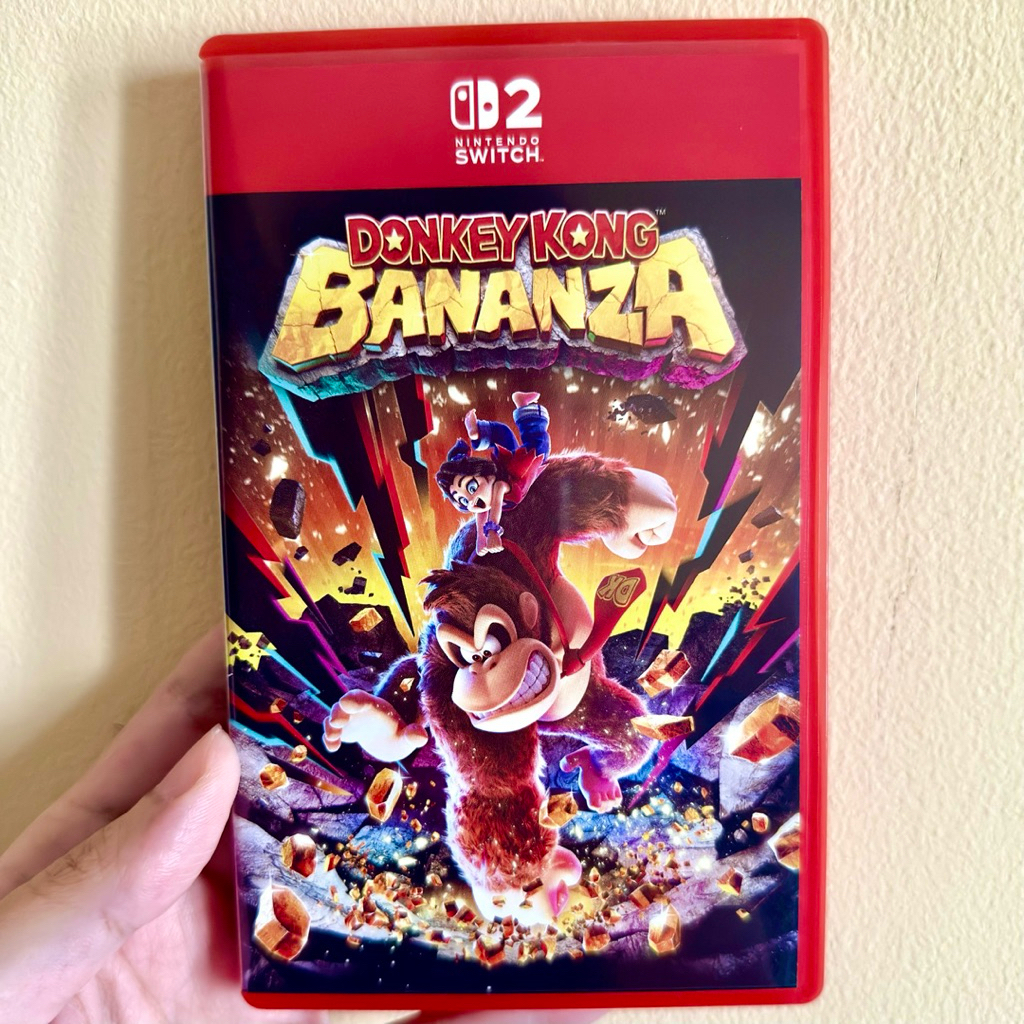 Kaset Donkey Kong Bananza Nintendo Switch 2 Original Asli Nintendo Terbaru Petualangan Kingkong King