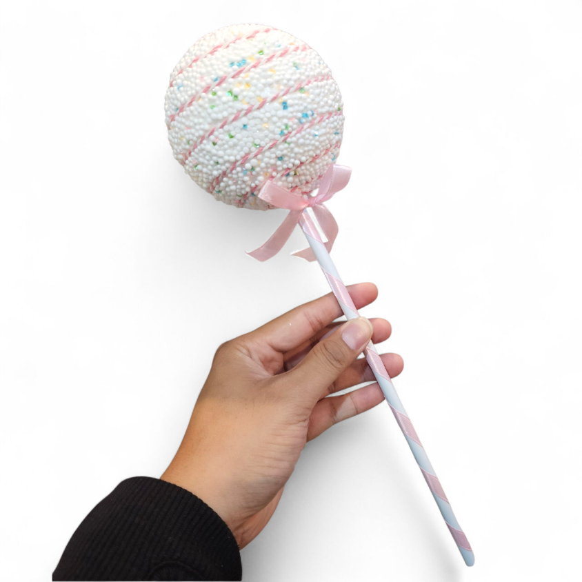 Dekorasi Permen Bulat Natal Gabus Bubble Gum P24/97