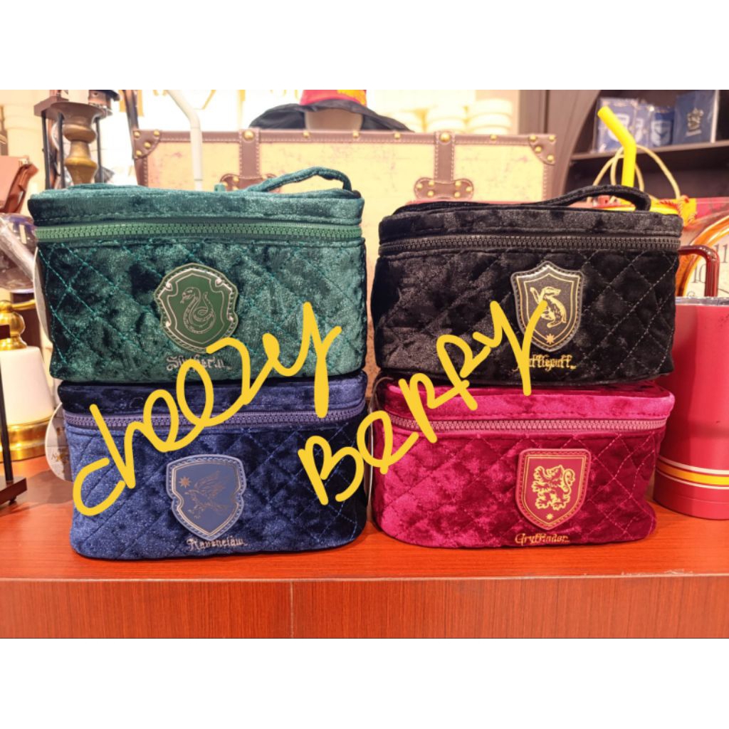 Pouch Make Up + Jubah Cloak / Cape Gryffindor Ravenclaw Slytherin Hufflepuff Harry Potter x Miniso