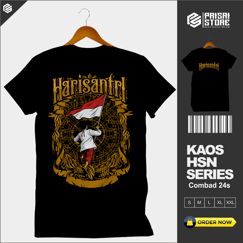 KAOS SANTRI HARI SANTRI 2025 NASIONAL PANJANG PENDEK DISTRO BAJU ATASAN PEREMPUAN LAKI LAKI