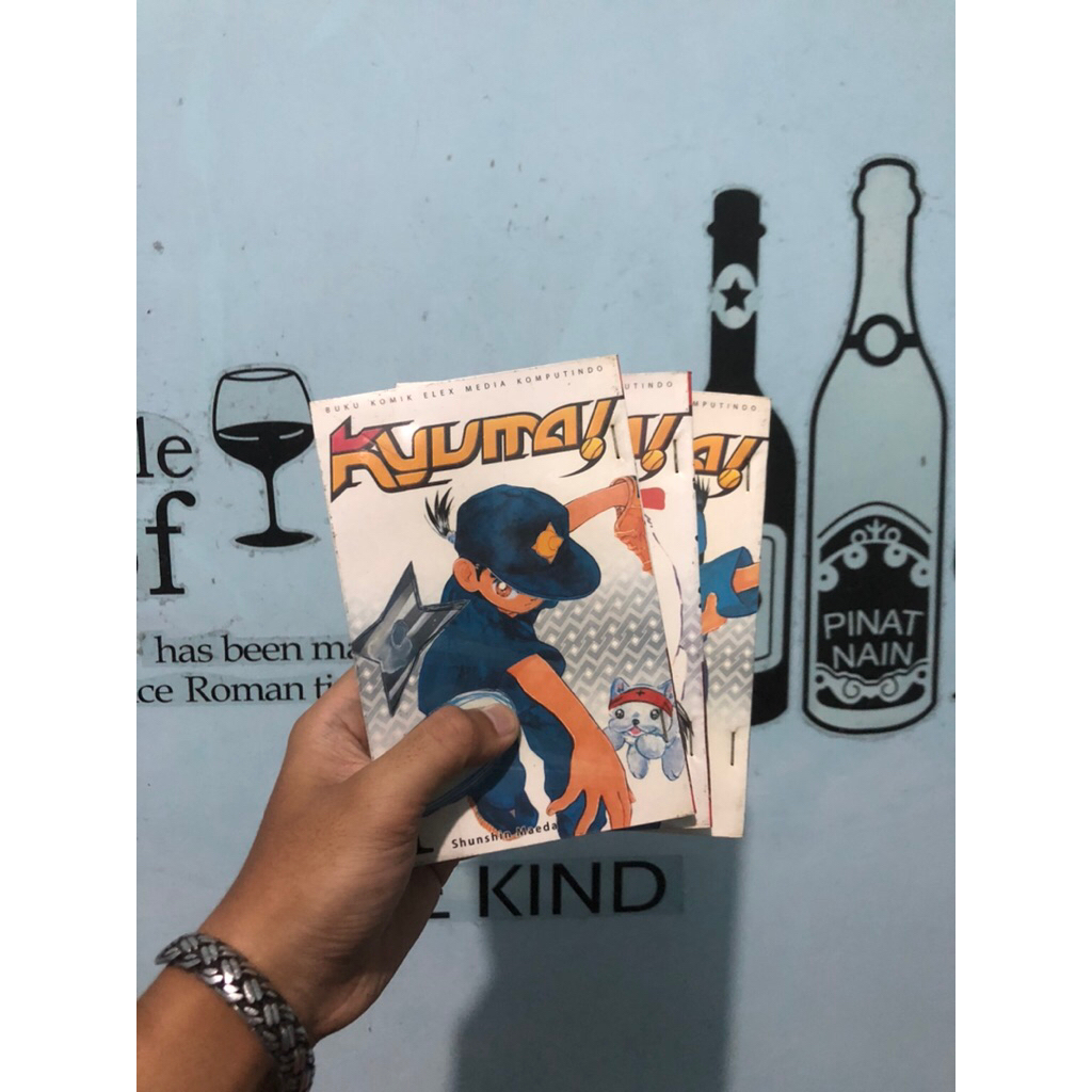 Komik Kyuma Vol 1-3 (Tamat) Set Only, Bekas