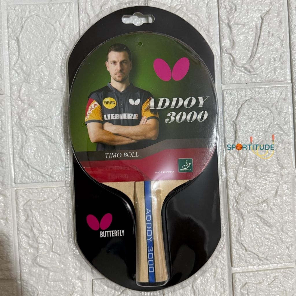Bet Pingpong Bet Tenis Meja Bat Pingpong Butterfly ADDOY 3000 ORIGINAL