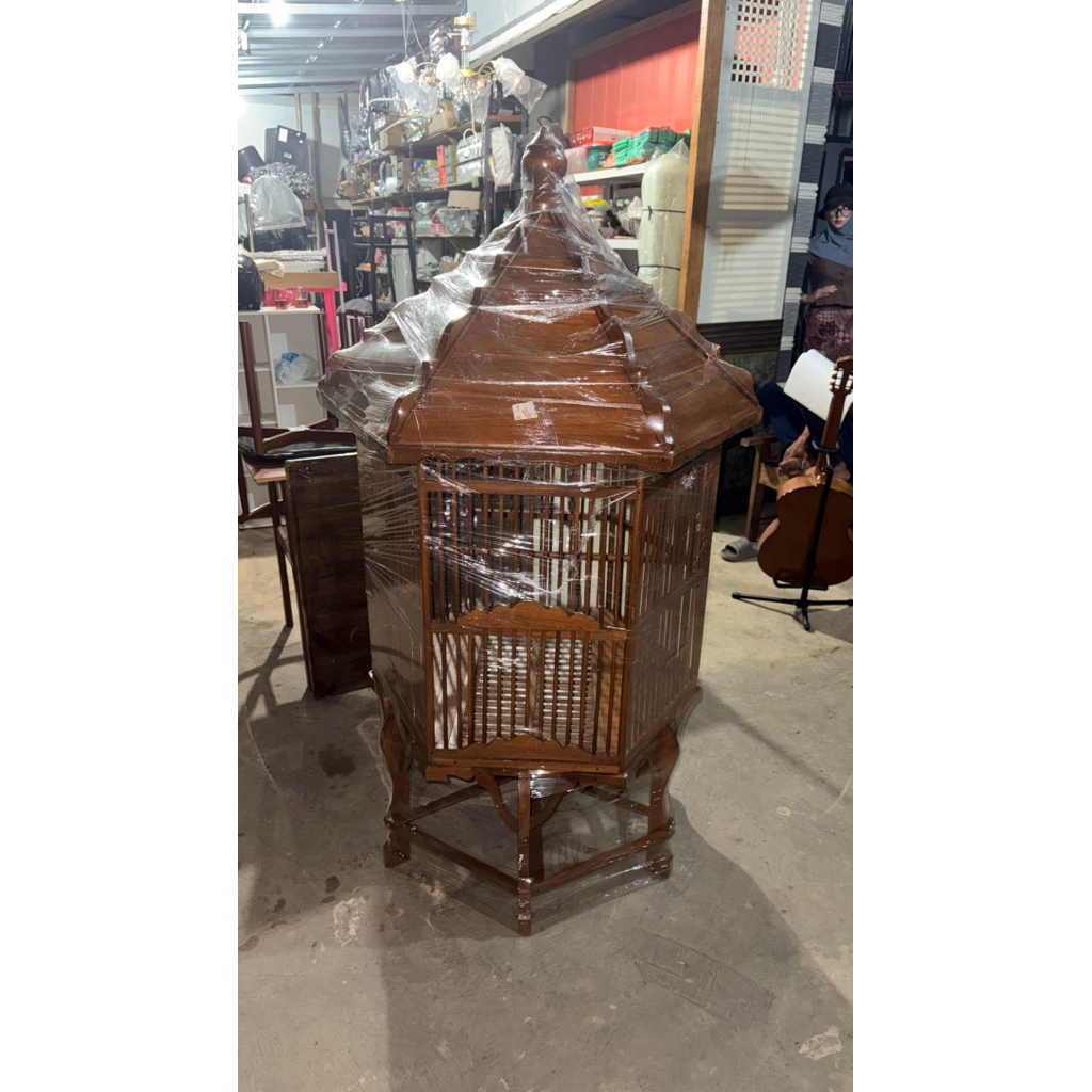 SANGKAR BURUNG / SANGKAR AYAM BEKISAR/SANGKAR JOGLO JATI/SANGKAR AYAM HIAS/SANGKAR BEO/KANDANG AYAM 