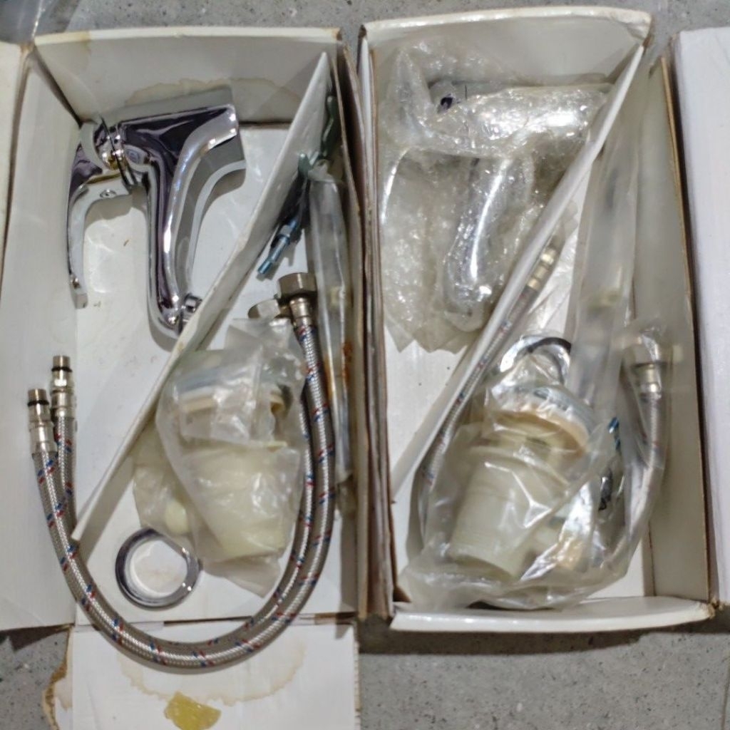 2 set onda exclusive kran wastafel panas dingin