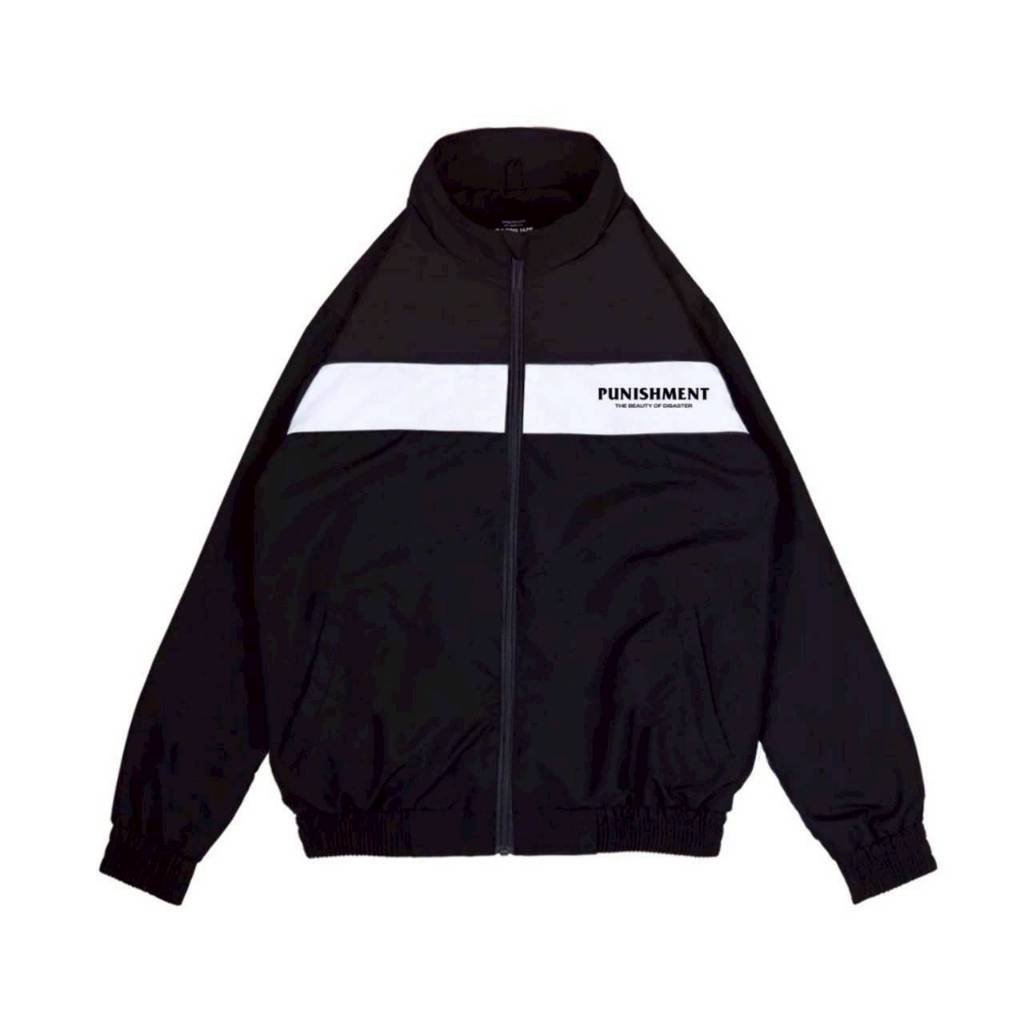 Jaket Retro Casual Punishment – Bahan Despo Premium, Adem & Ringan untuk Pria/Wanita