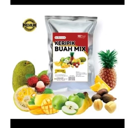keripik buah kering mix
