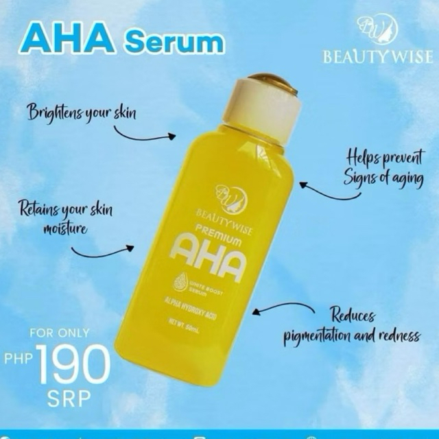 Termurah SERUM AHA HA KUNING Beauty Wise beautywise rejuvenating ASLI JAMINAN ORIGINAL 50ML