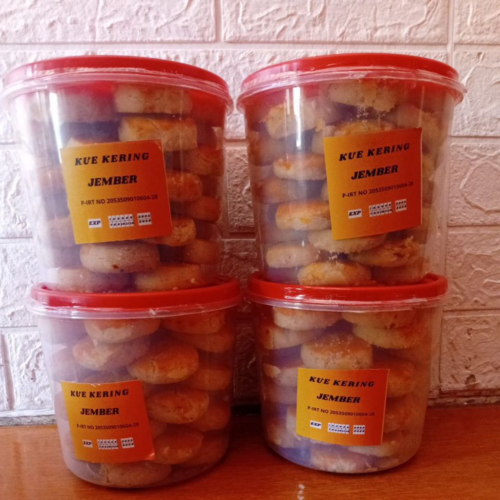 Paket Hemat 4pcs Kue Kacang Jember 1kg