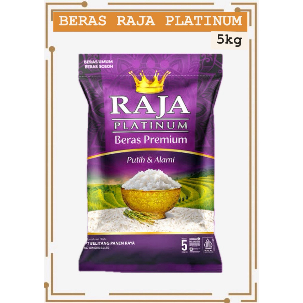 BERAS RAJA PLATINUM 5KG