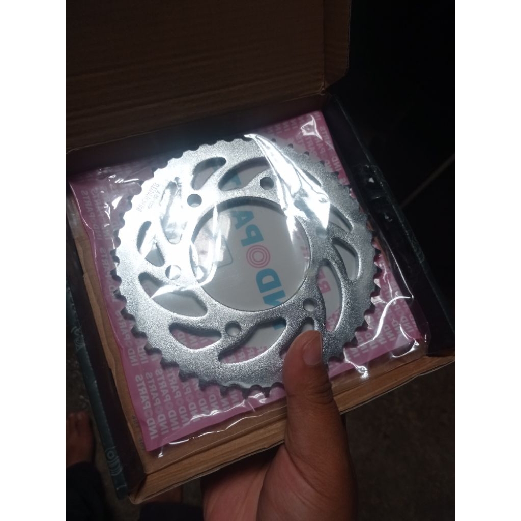 gear belakang vixion old new indopart baru ukuran 42