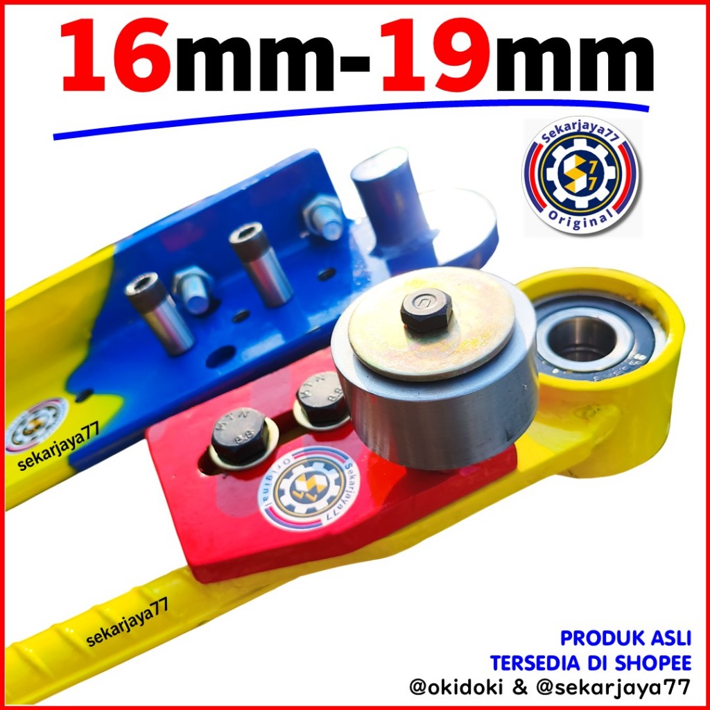 Alat Penekuk Besi Bending Besi Beton 16mm 19mm Ulir Sekarjaya77  SJBC03
