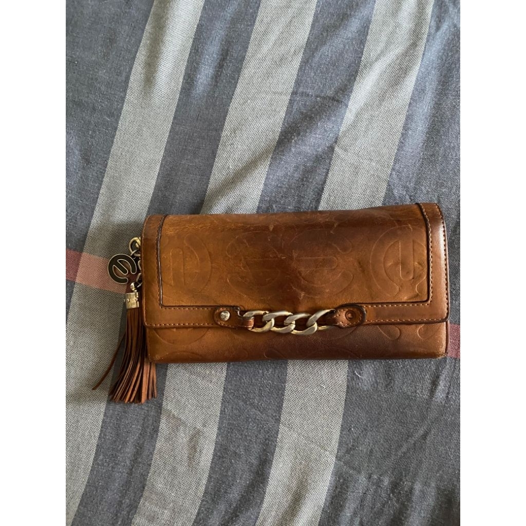 esquire vintage leather wallet with noser