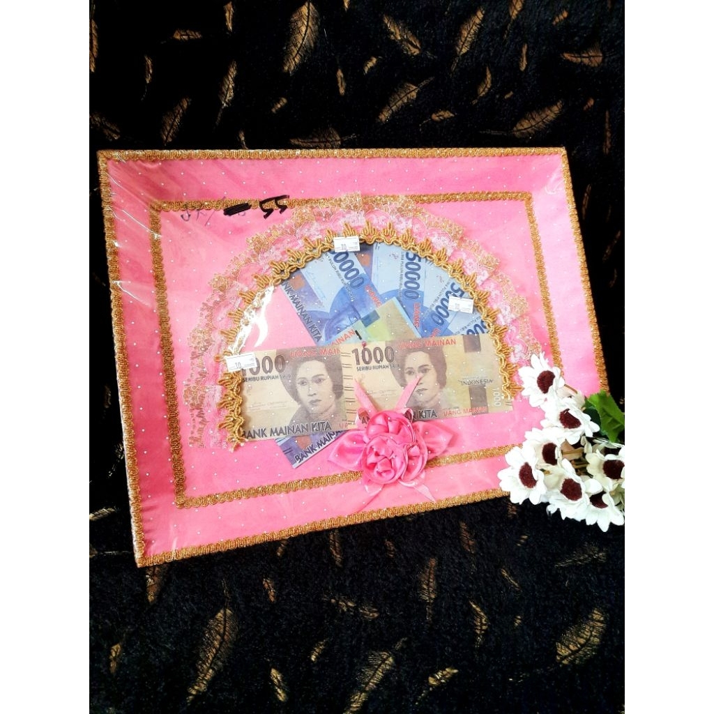 Kotak Hantaran Seserahan Uang/Hantaran Seserahan - Pink