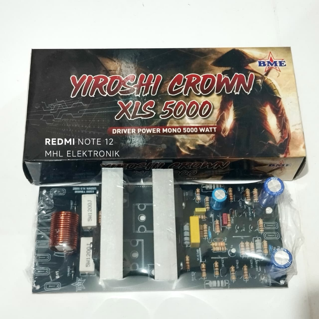 Kit Driver Power Amplifiermplifier 5000W Yiroshi CROWN XLS 5000