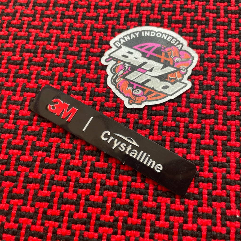Emblem Emboss 3M Crystalline