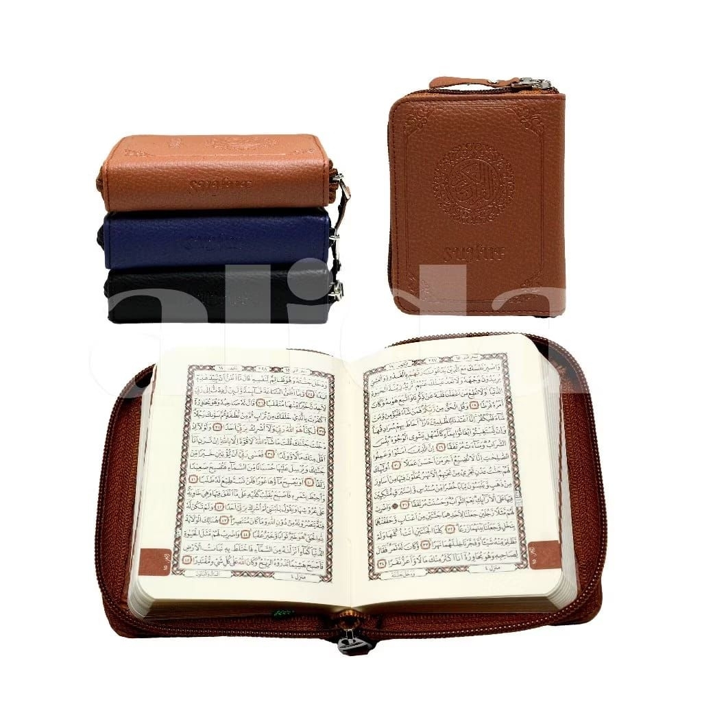 Al-Quran Tajwid plus hafalan A7/Al-Quran saku resleting waqaf