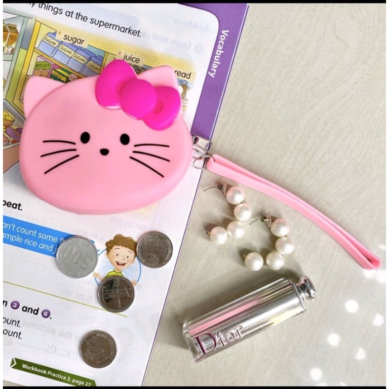 DOMPET KOIN COIN KARET SILICON KUROMI CINAMOROL SANRIO