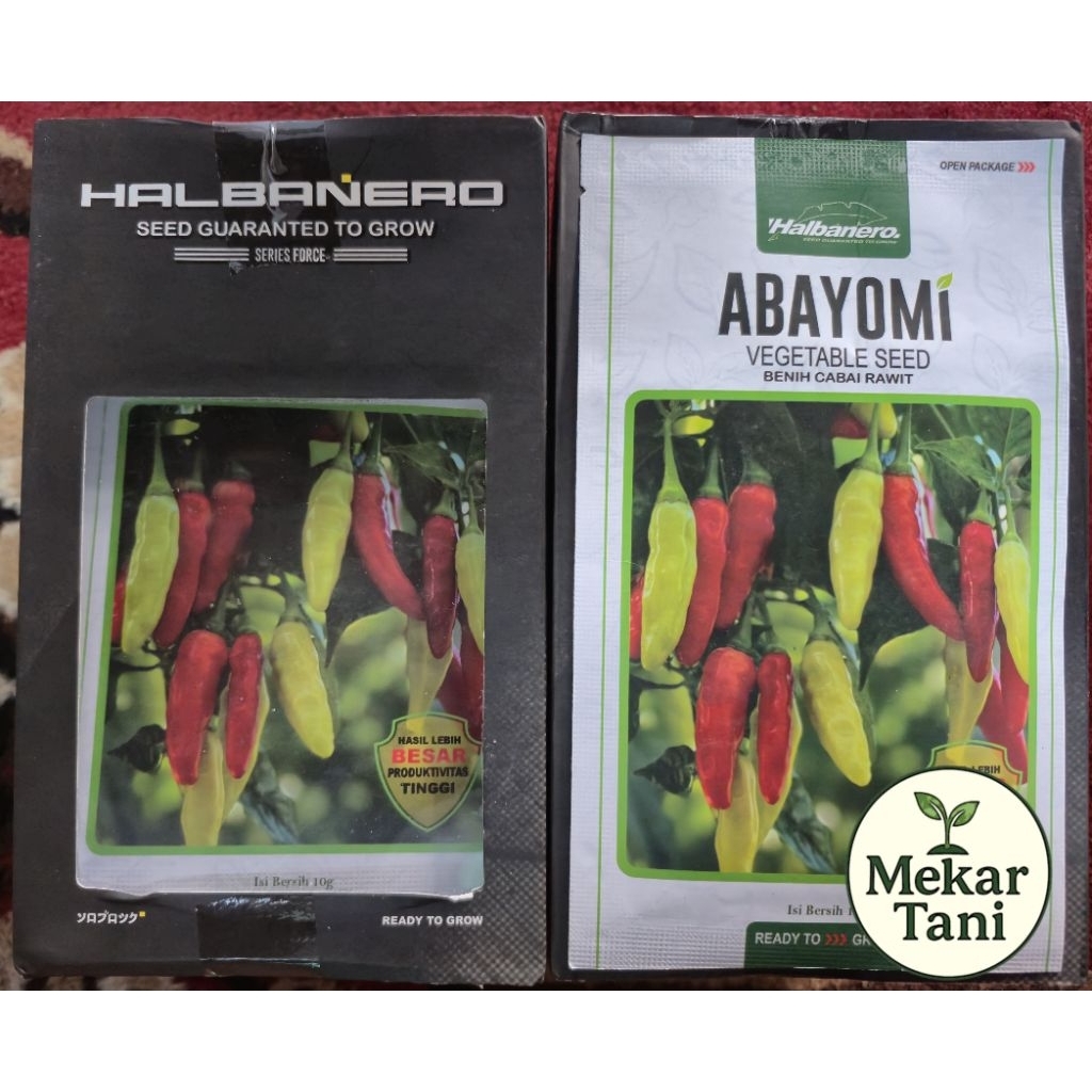 Benih cabe Abayomi 10gr Halbanero