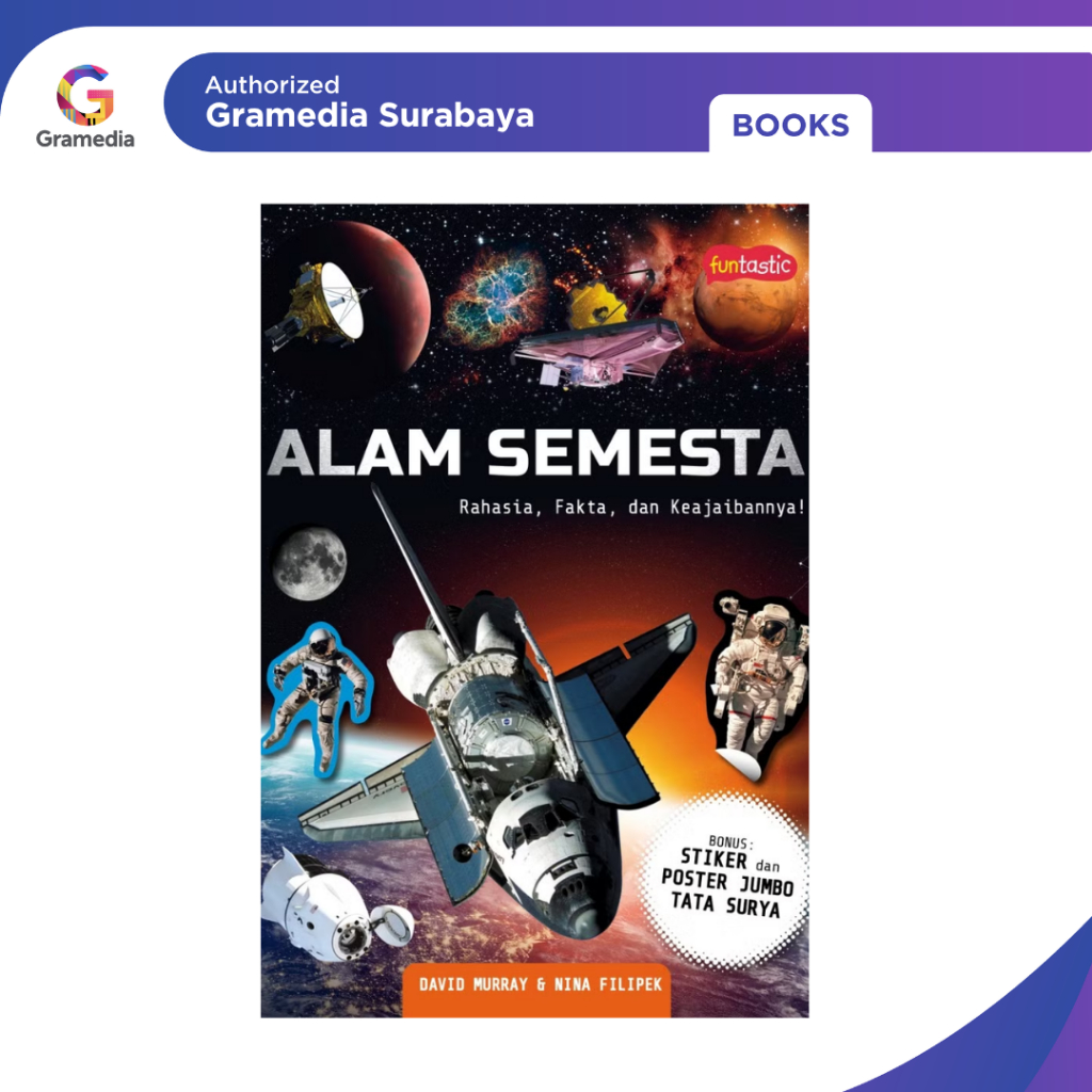 Gramedia Surabaya - Alam Semesta Rahasia, Fakta, dan Keajaibannya
