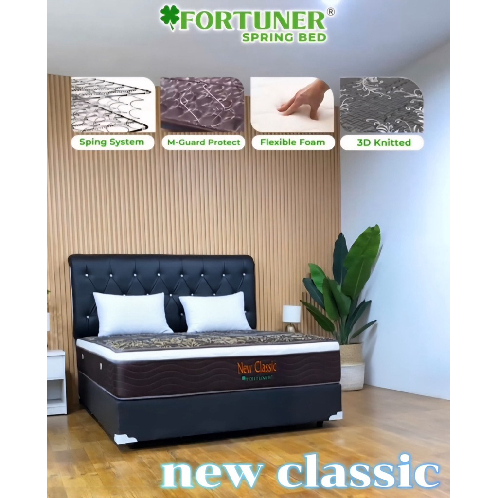 ( Pre Order ) SPRINGBED FORTUNER NEW CLASSIC