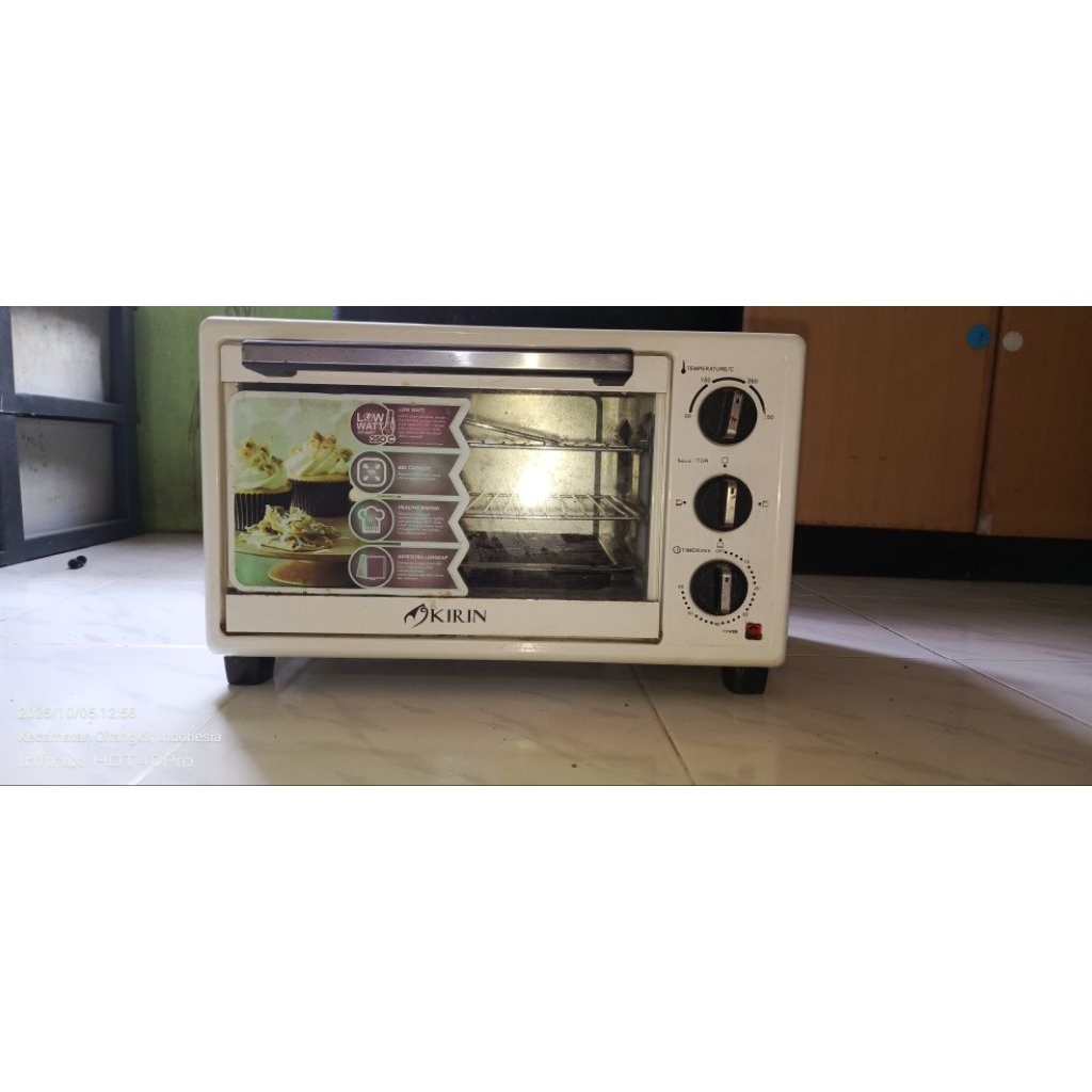 Oven Kirin KBO 190LW Low Watt (Preloved)