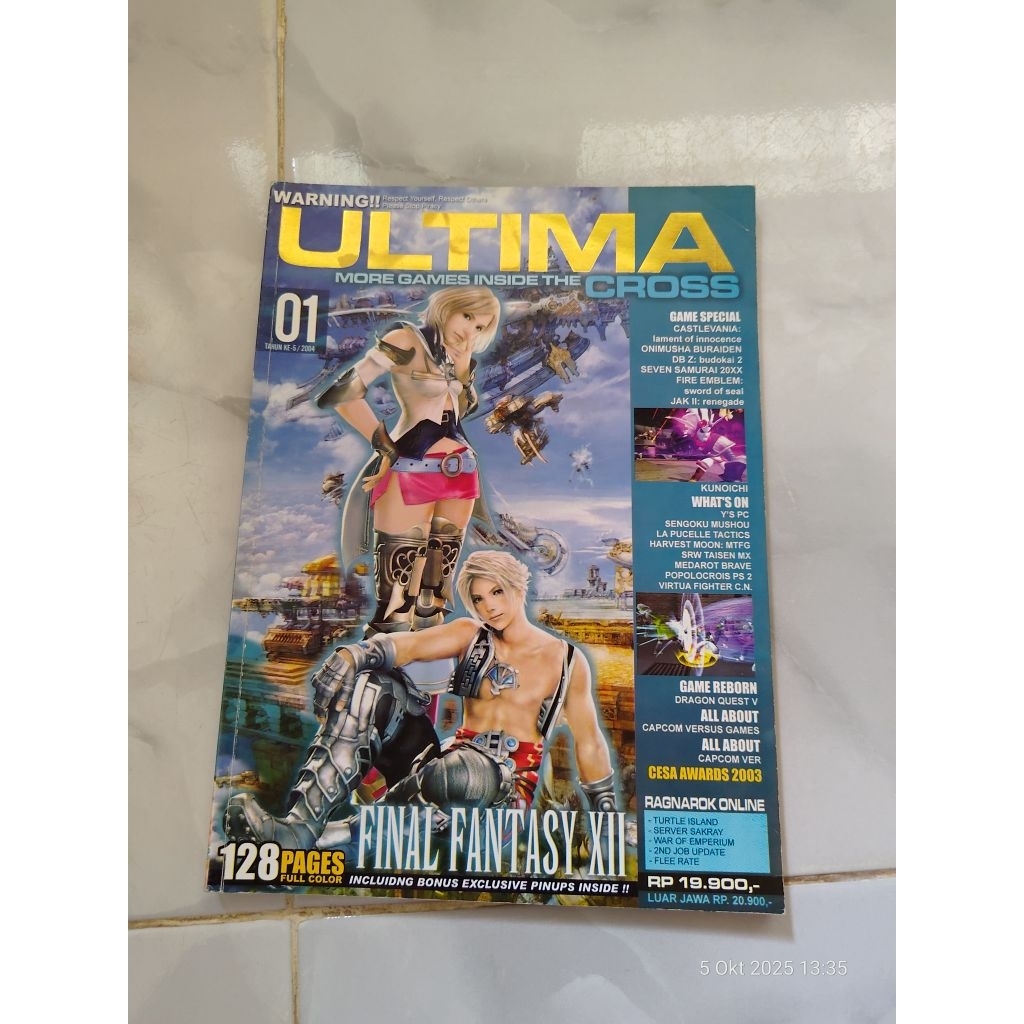Majalah Ultima cross edisi 01