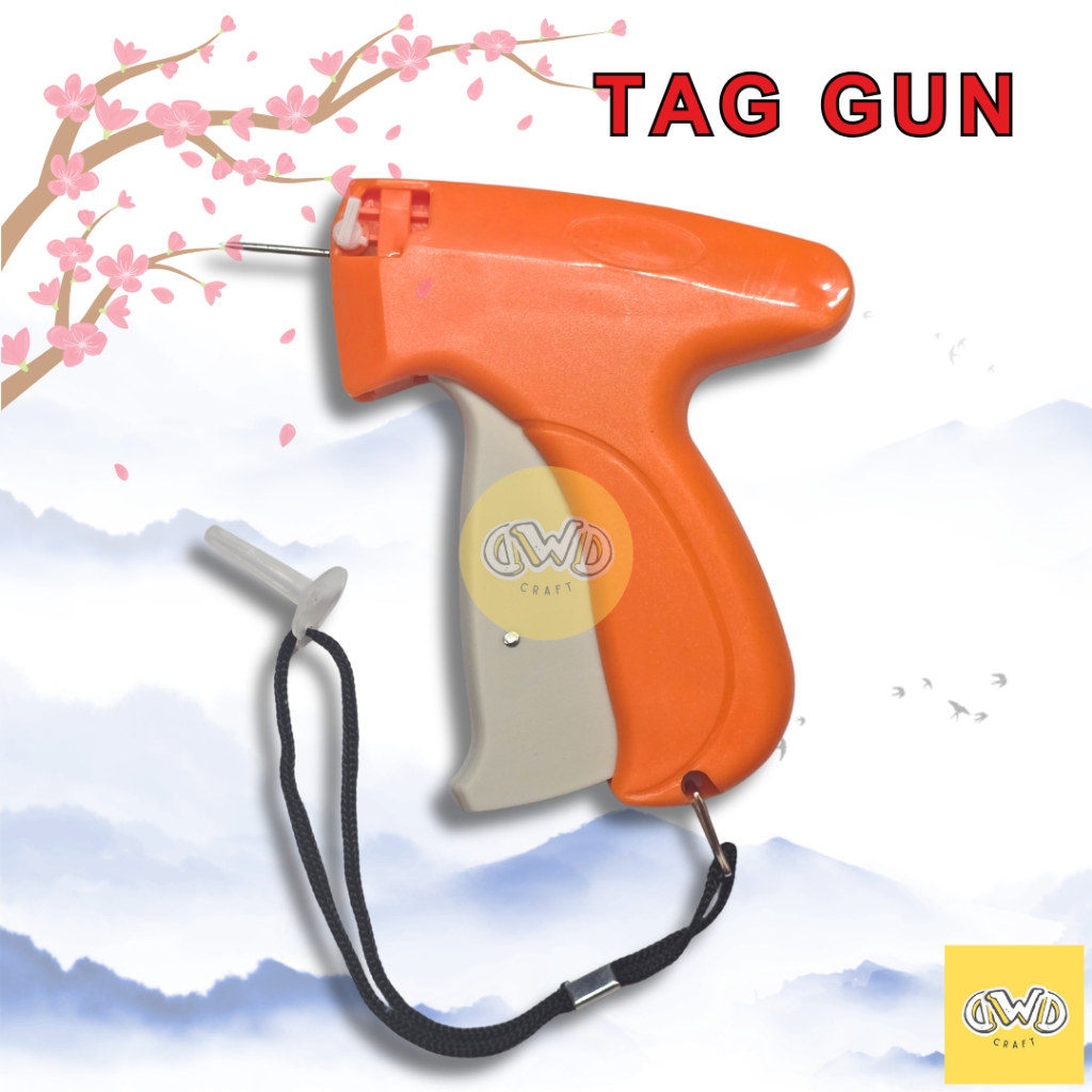 Tag Gun Tag Pin Tembakan Label Baju/Laundry/Kaos Kaki/Pakaian