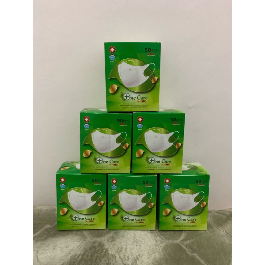 MASKER DUCKBILL ONE CARE 4 PLY