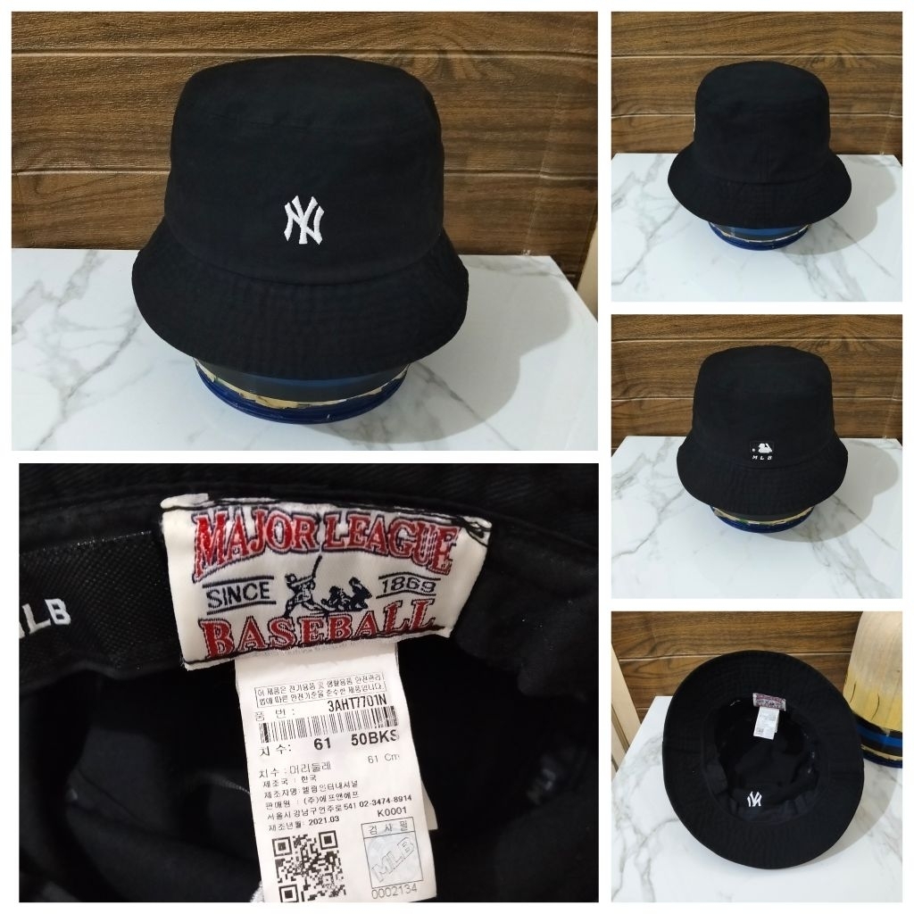 BUCKET HAT SECOND MLB NY ORIGINAL