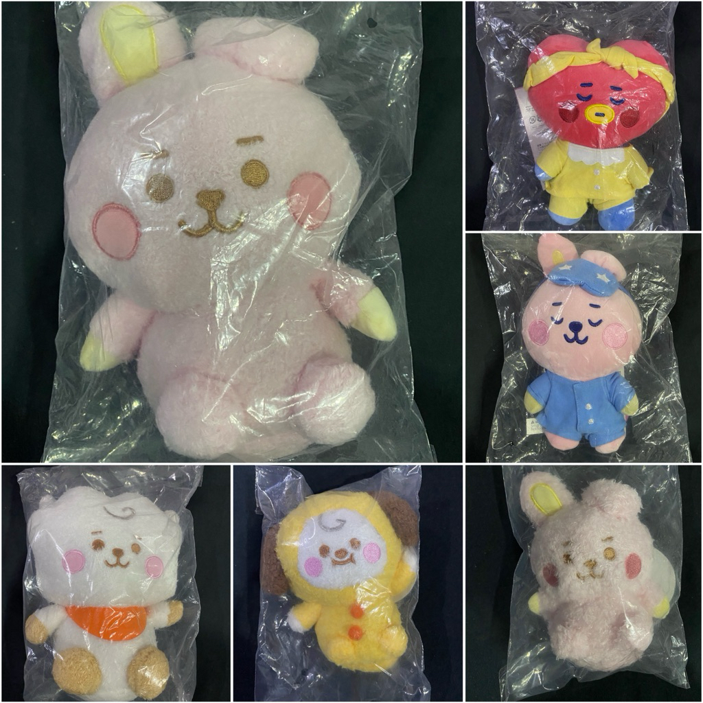 ORIGINAL BT21 PLUSH DOLL || BT21 KEYRING || ORI PABRIK BT21