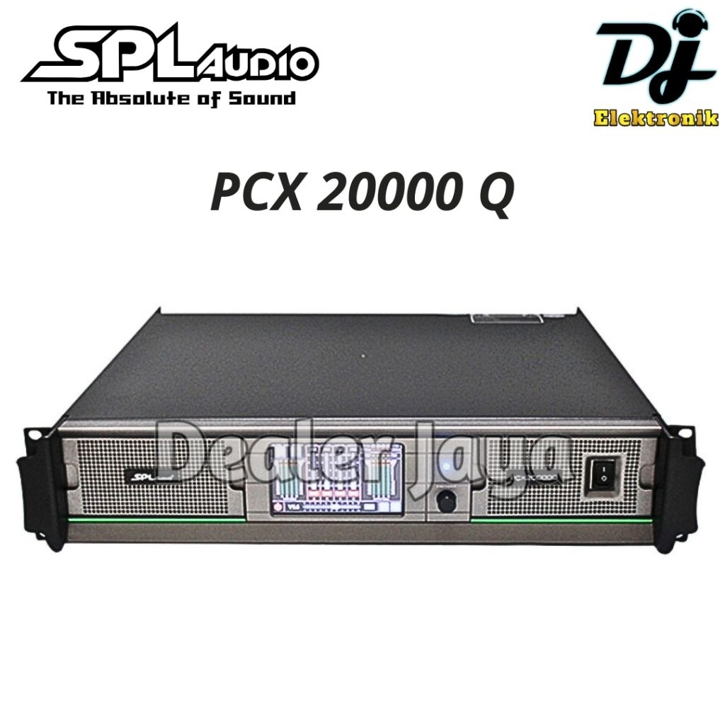 Power Amplifier SPL AUDIO PCX 20000 Q / PCX20000Q - 4 channel