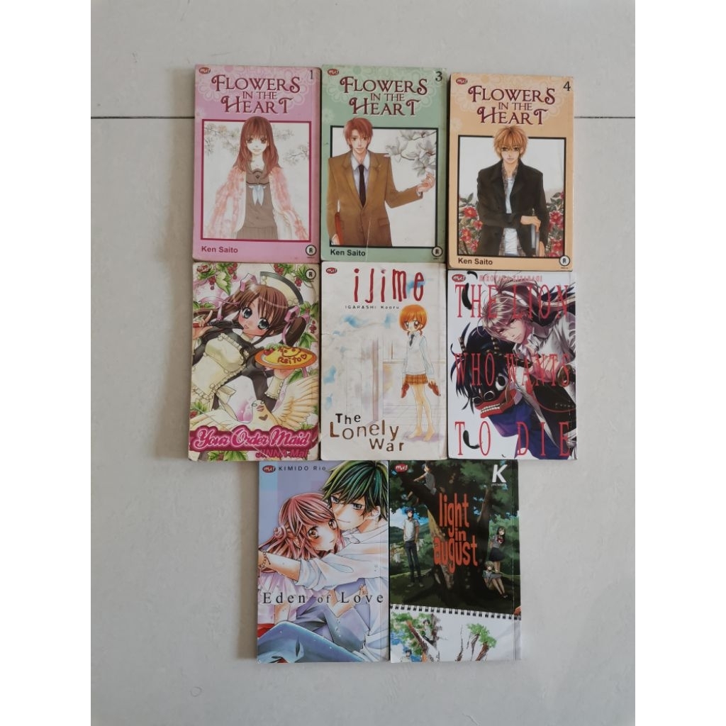 Buku Komik Remaja preloved