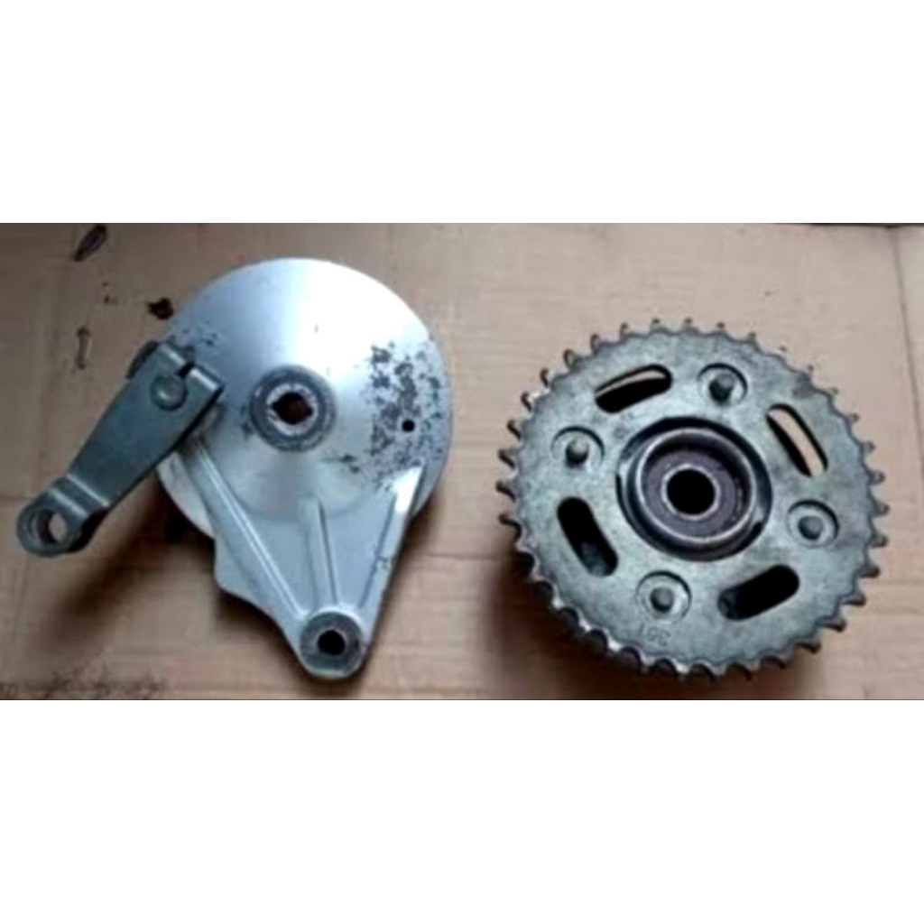 Panel Rem Set Nap Gear Dudukan Gear Set Honda karima Supra x 125 Supra fit new / Copotan Original