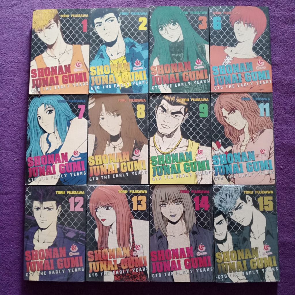 Komik Shonan Junai Gumi GTO by Toru Fujisawa