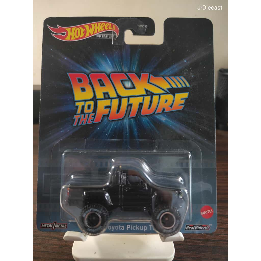 Hotwheels Premium 1987 Toyota Pickup Truck Back to Future [Free Protector]