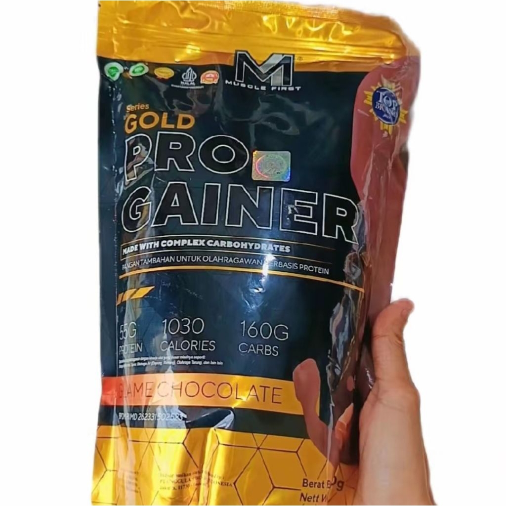 MUSCLE FIRST Pro Gainer 2lb/900 gram - Pro Gainer - Suplemen Fitnes