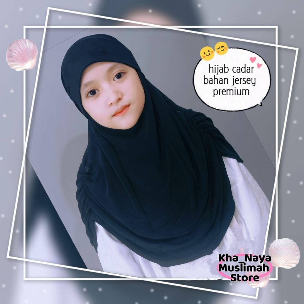 jilbab hijab kerudung instan bergo sambung cadar french khimar cadar