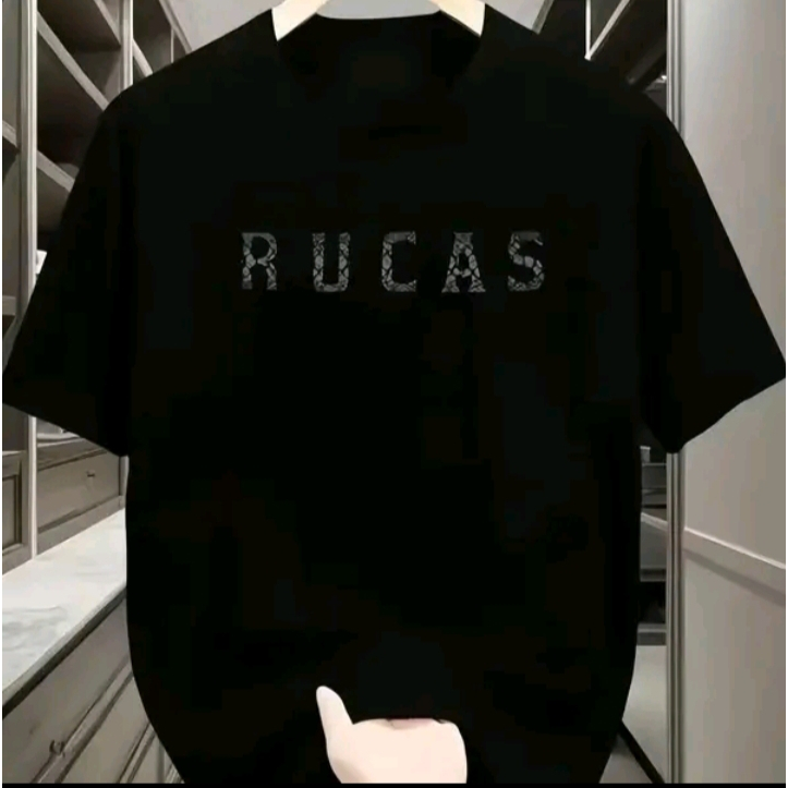APS CO BAJU KAOS RUCAS T-SHIRT OVERSIZE UNISEX UKURAN M-XXL KAOS RUCAS BASIC