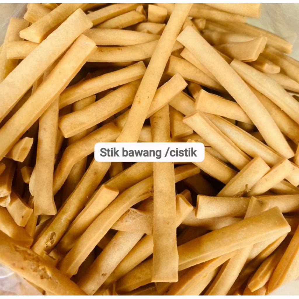 stik bawang/ cistik kemasan 250gr