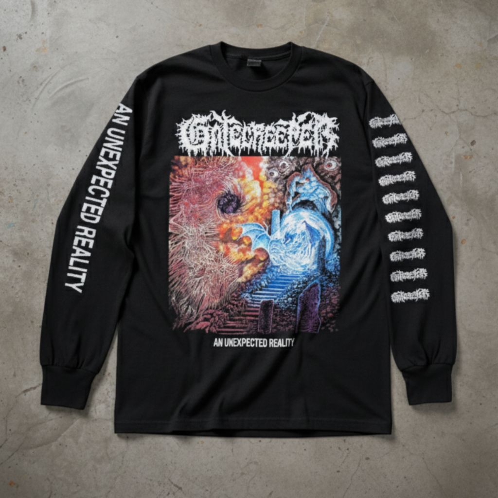 KAOS BAND OFFICIAL GATECREEPER - AN UNEXPECTED REALITY LONGSLEEVE