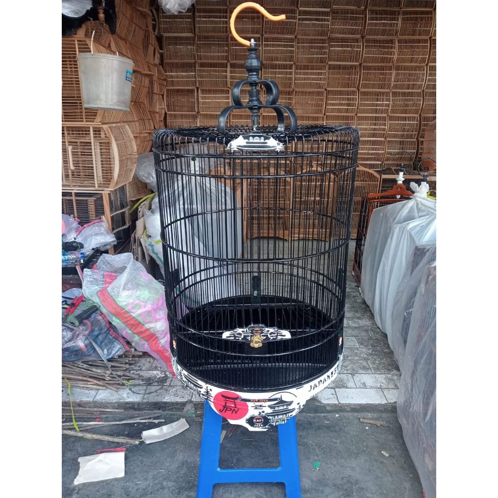 sangkar murai no 4 merek Rafi jaya luar kota palet kayu