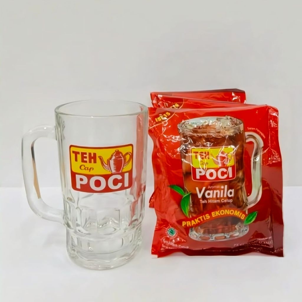 Teh Poci gratis Gelas