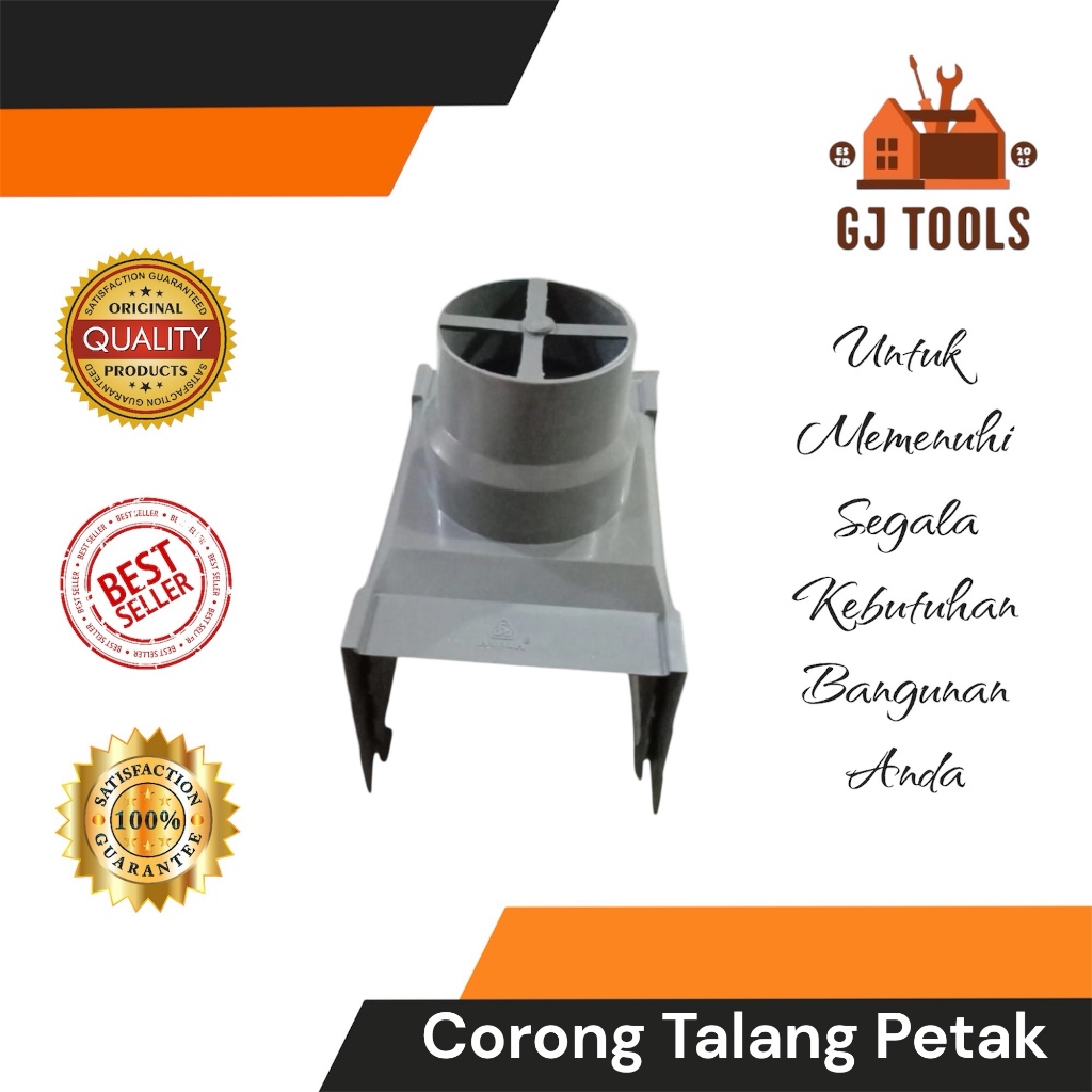 CORONG TALANG PETAK PVC - CORONG TALANG KOTAK PVC