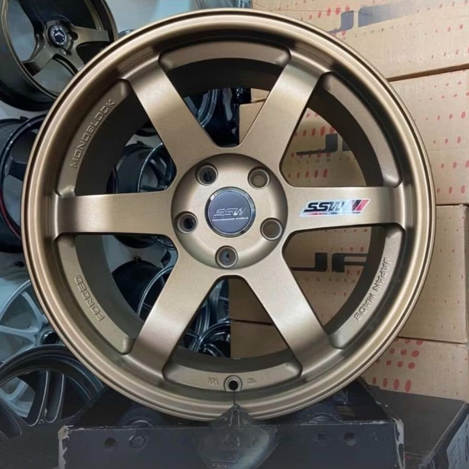 velg mobil ring 18 pcd 5x120 SSW THAILAND TE37 velg r18 bmw