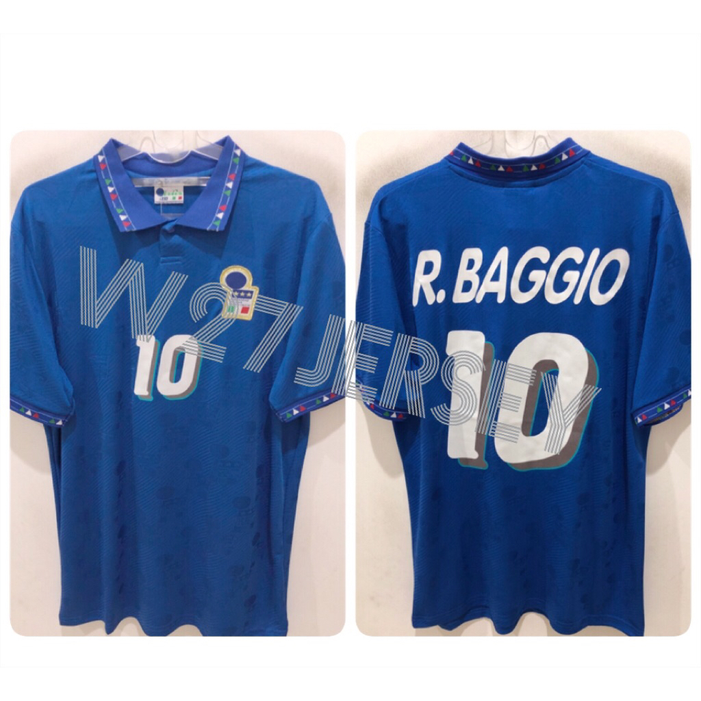 JERSEY RETRO - ITALY HOME 1994 name player R.Baggio