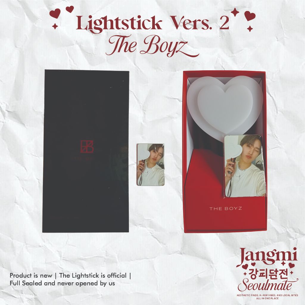 Lightstick THE BOYZ Ver. 2 | Lightstick KPOP | Lightstick Deobi | Lightstick Aesthetic | Lightstick 