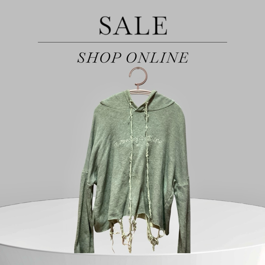 READY - Sweater Ripped - #08