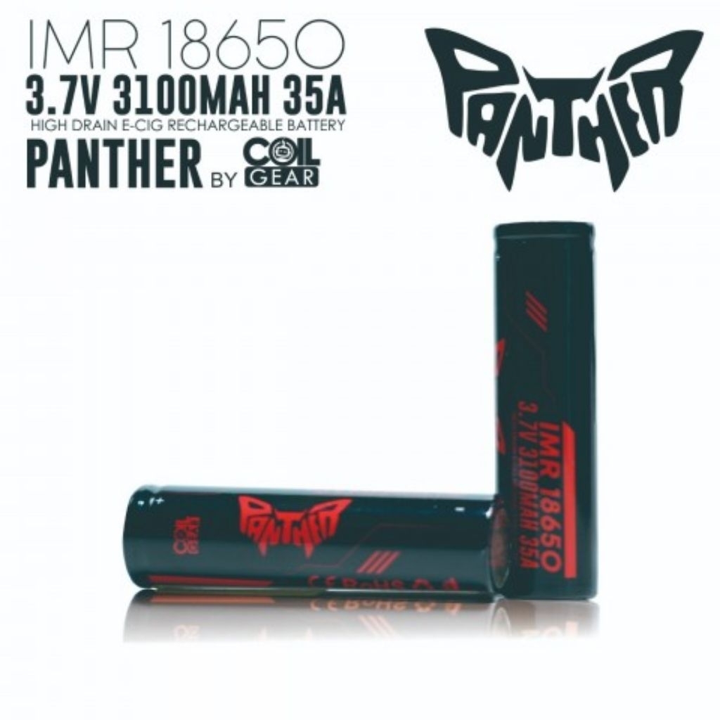 promo batre CG PANTHER imr 18650 3100mah  original berkualitas bisa per pcs
