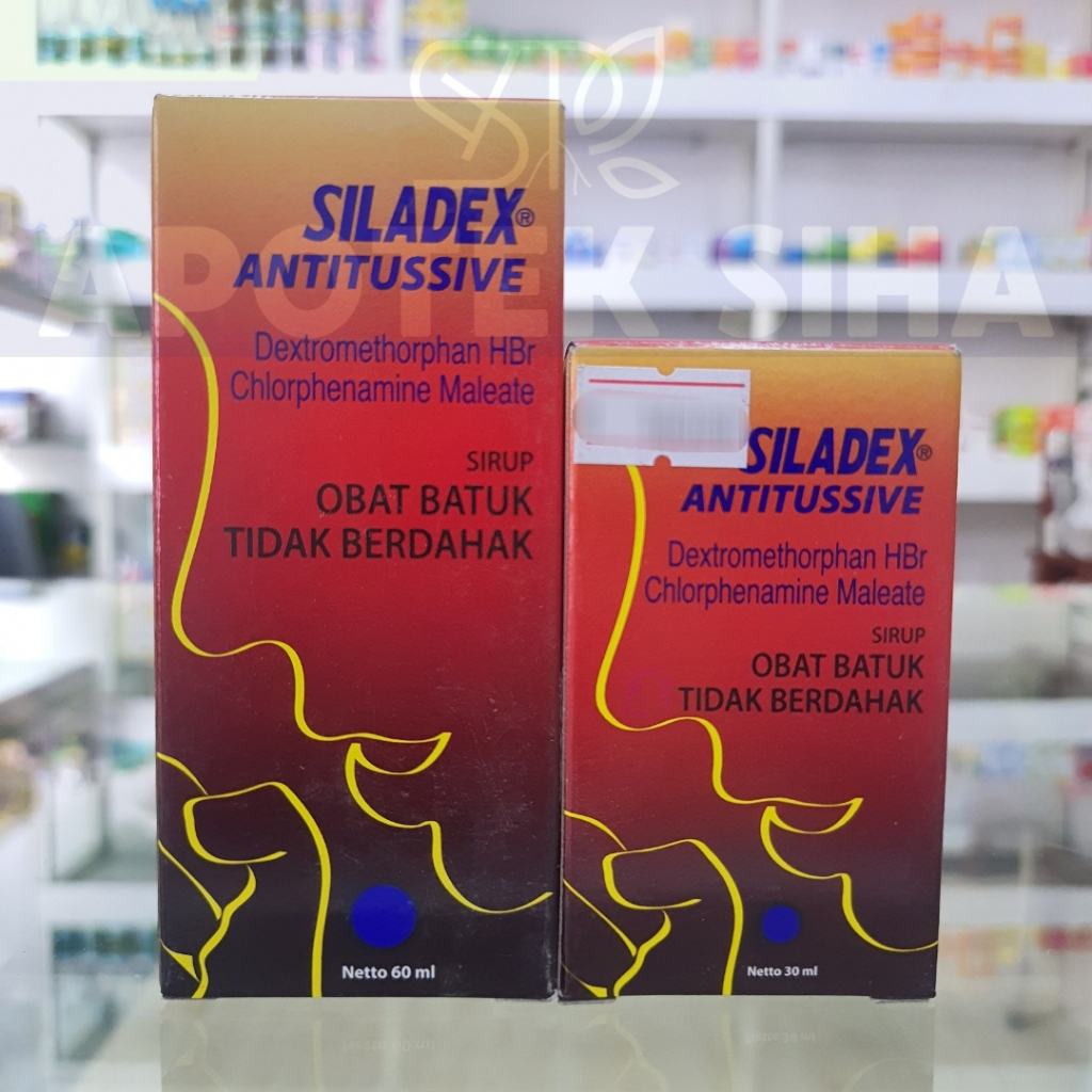 SILADEX SIRUP | ANTITUSSIVE EXPECTORANT COUGH FLU COLD DMP
